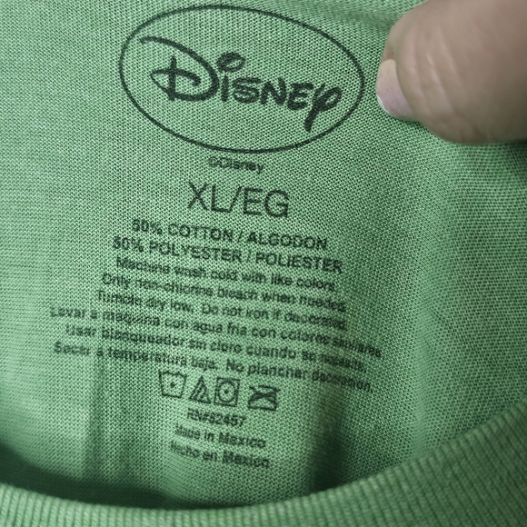 Disney DuckTales TaleSpin Tee Shirt Bundle Size XL Scrooge McDuck Green Blue 80s - Picture 4 of 14